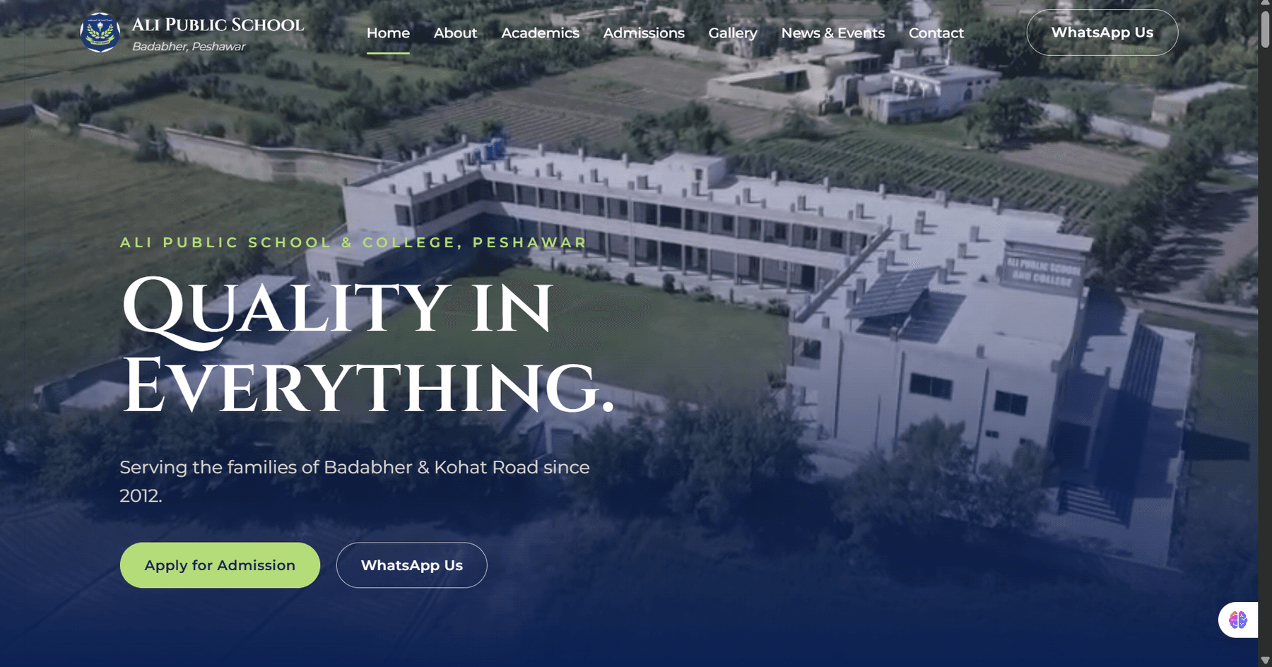 alipublicschool.com.pk — the main campus site.